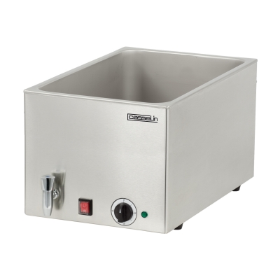 BAIN-MARIE AVEC ROBINET DE VIDANGE GN 1/1 - 200 MM